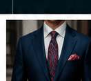 Before: untailored fit